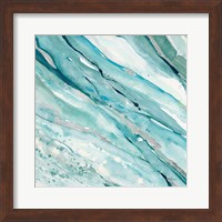 Silver Springs I Blue Green Fine Art Print