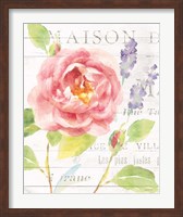 Maison Des Fleurs III Fine Art Print