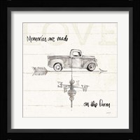 Farm Memories V Truck Fine Art Print
