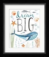 Whale Tale I Framed Print