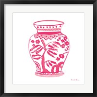 Chinoiserie IV Pink Fine Art Print