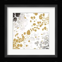 Speckled Trio I Framed Print