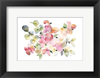 Shades of Pink Watercolor Floral Fine Art Print