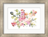 Shades of Pink Watercolor Floral Fine Art Print
