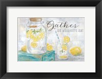 Gather Here Country Lemons Landscape Fine Art Print