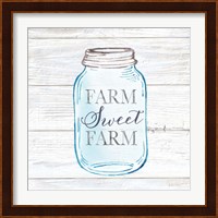 Farmhouse Stamp Mason Jar Fine Art Print
