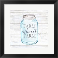 Farmhouse Stamp Mason Jar Fine Art Print