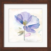 Poppy Single Purple Fine Art Print