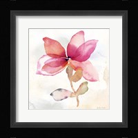 Poppy Single Red Framed Print