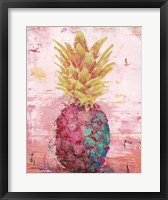 Painted Pineapple I Framed Print