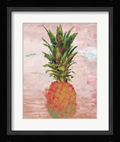 Painted Pineapple II Framed Print