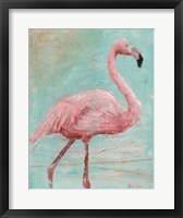 Pink Flamingo I Framed Print