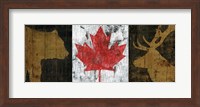 Canada Trio Panel I Fine Art Print