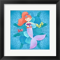 Mermaid Red Hair Fine Art Print