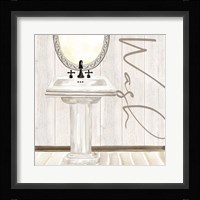 Rustic Bath I Wash Fine Art Print