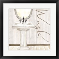 Rustic Bath I Wash Fine Art Print