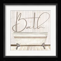 Rustic Bath II Bath Fine Art Print