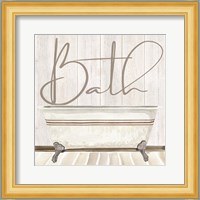 Rustic Bath II Bath Fine Art Print