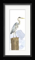 Birds of the Coast Panel I Framed Print