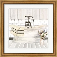 Farmhouse Bath I Tub Fine Art Print