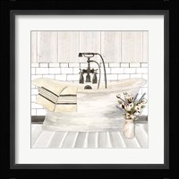 Farmhouse Bath I Tub Fine Art Print
