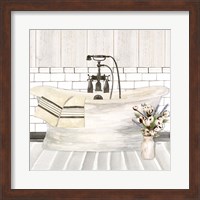 Farmhouse Bath I Tub Fine Art Print