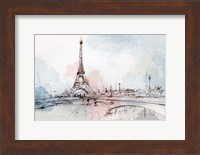 Blushing Paris Fine Art Print