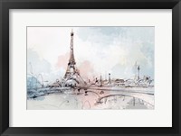 Blushing Paris Fine Art Print