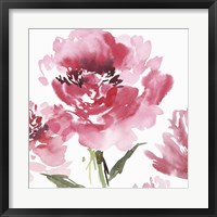 Crimson Blossoms I Fine Art Print