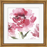 Crimson Blossoms I Fine Art Print