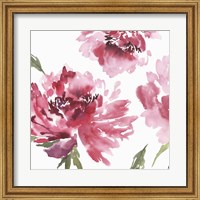 Crimson Blossoms II Fine Art Print