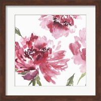 Crimson Blossoms II Fine Art Print