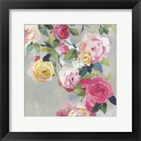 Cascade of Roses I Fine Art Print