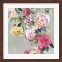 Cascade of Roses I Fine Art Print