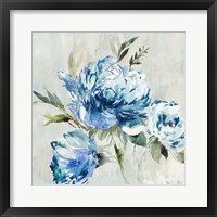 Blue Peony I Fine Art Print
