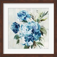 Blue Peony II Fine Art Print