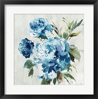 Blue Peony II Fine Art Print