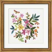 Folky Flowers I Fine Art Print