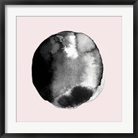 New Moon II Blush Framed Print