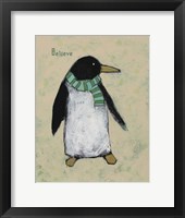 Christmas Penguin Fine Art Print