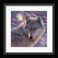 Lone Wolf America Fine Art Print