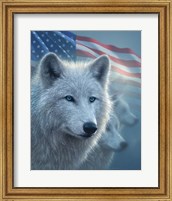 Arctic Wolves America Fine Art Print