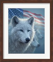 Arctic Wolves America Fine Art Print