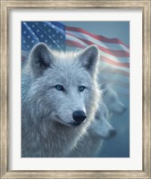 Arctic Wolves America Fine Art Print