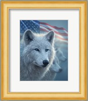 Arctic Wolves America Fine Art Print