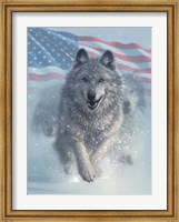 Running Wolves America Fine Art Print