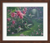 Hummingbird Haven Fine Art Print