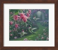 Hummingbird Haven Fine Art Print