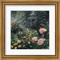 Rose Garden - Paradise Found - Square Fine Art Print
