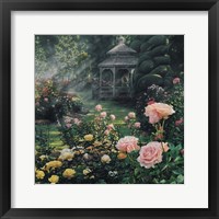 Rose Garden - Paradise Found - Square Fine Art Print